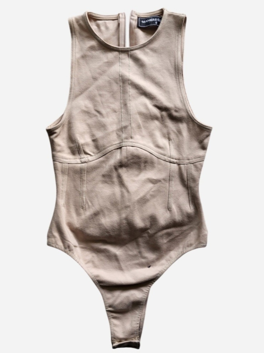 Manière De Voir Nude/Tan Bodysuit Perfect Condition